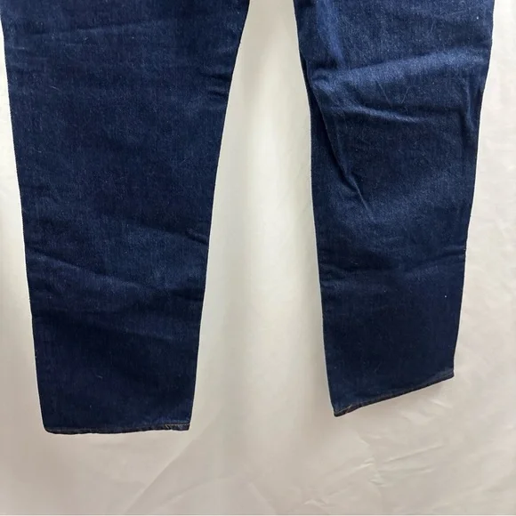 Vintage Levi’s Men Blue Jeans 32x30 NWT 1981 Straight Leg Denim 80’s Dark Washed - Picture 9 of 14
